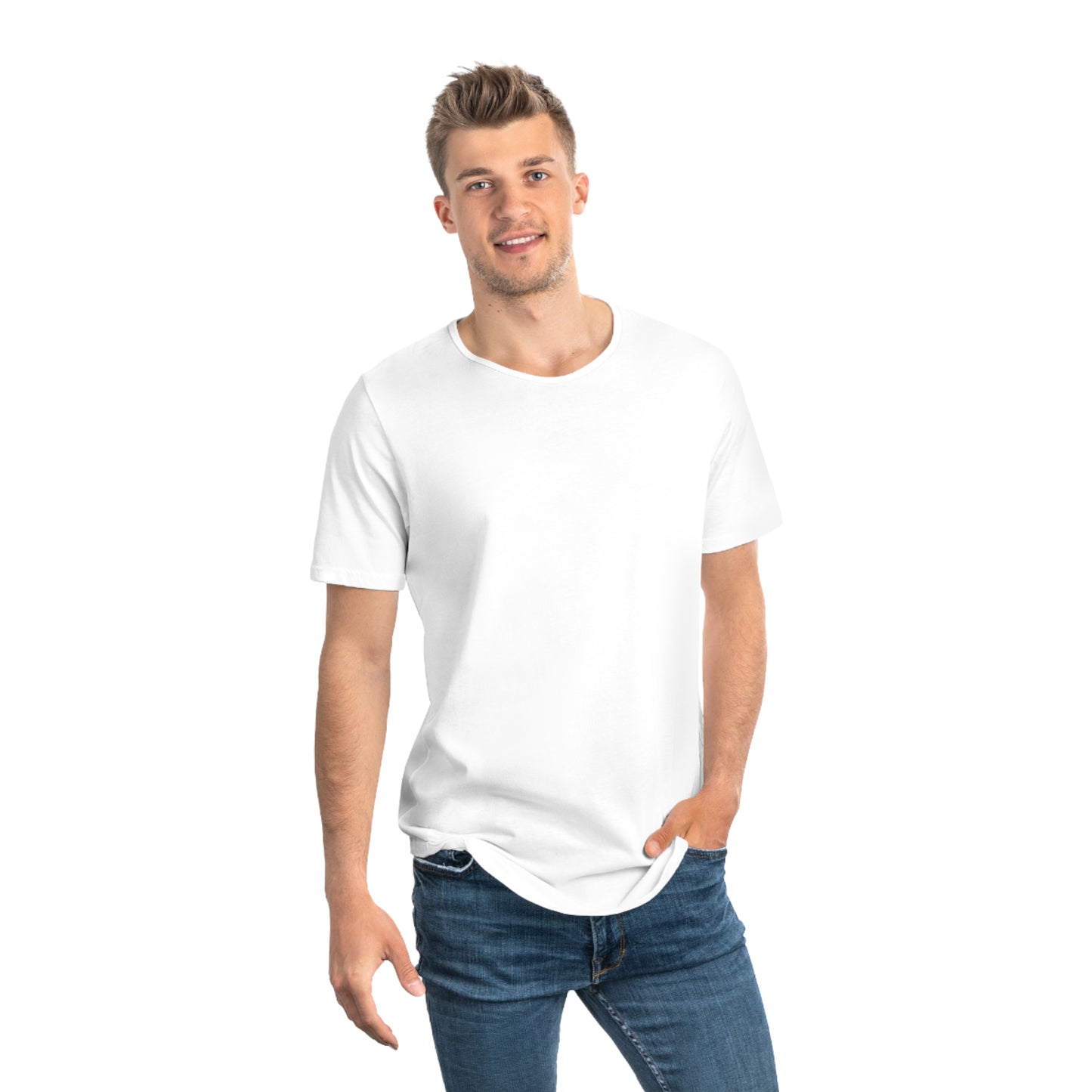 Men's Curved Hem Tee