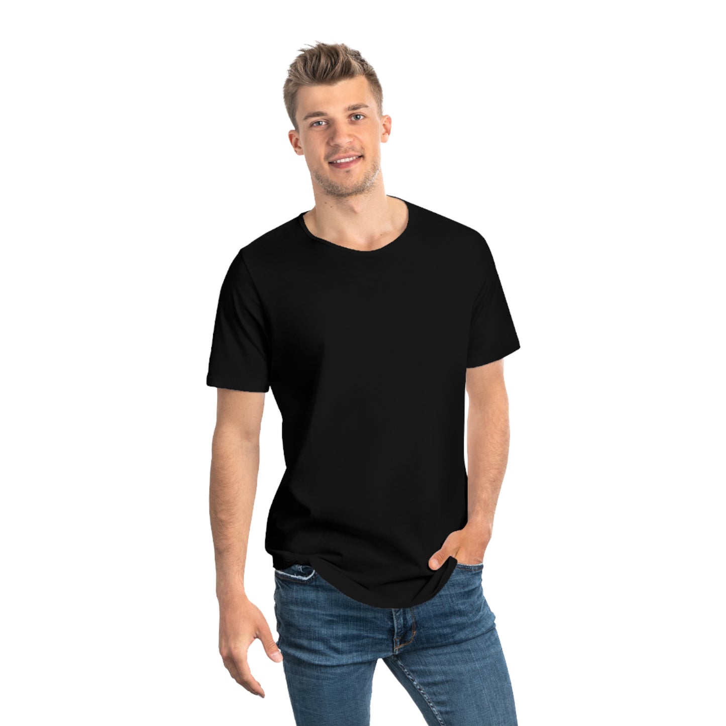 Men's Curved Hem Tee